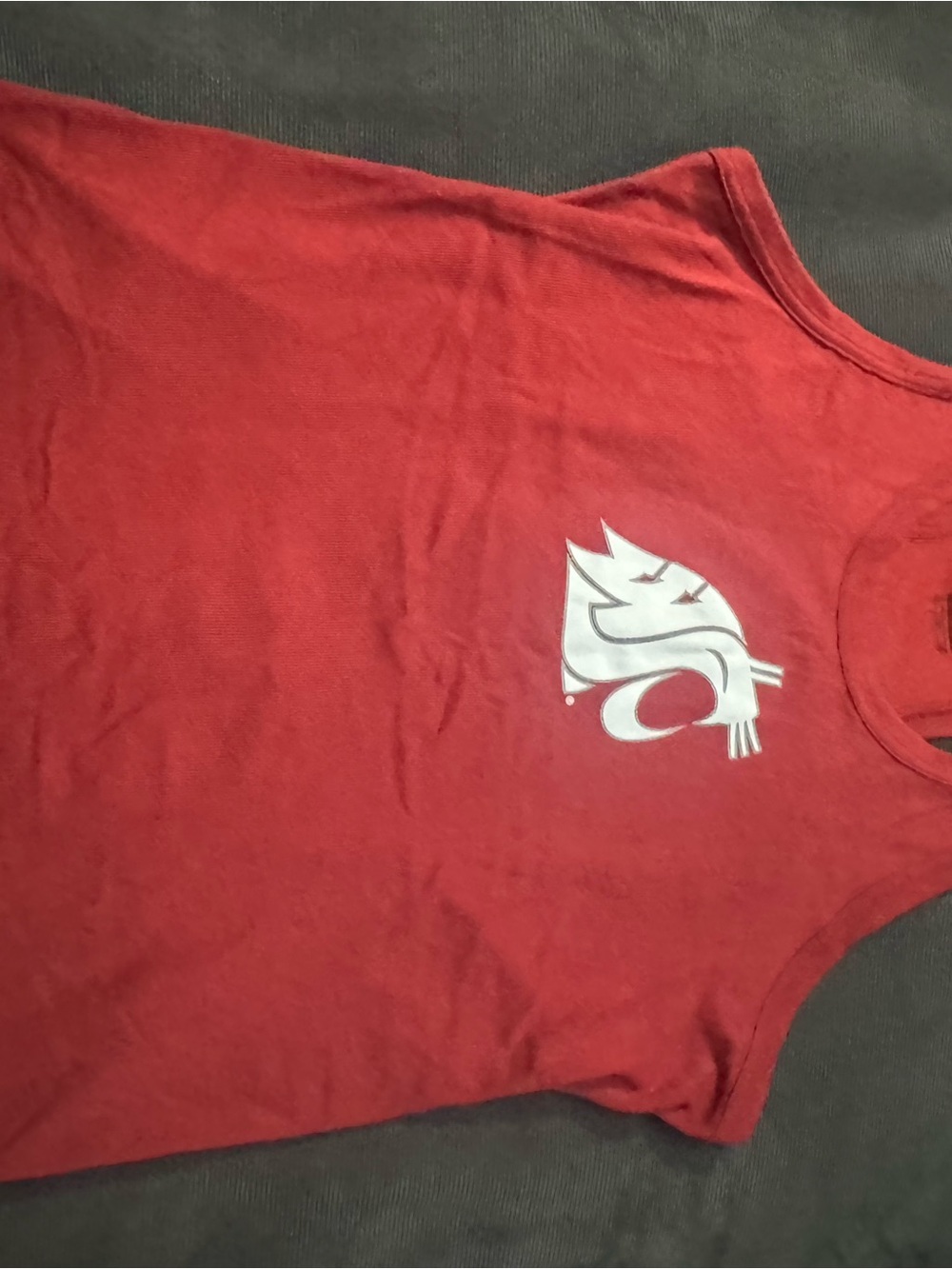 Nike Red Women's Graphic Tank Top
